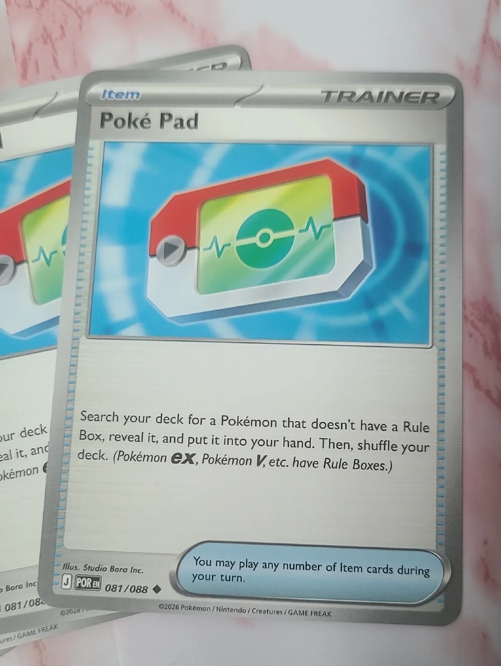 Pokemon Poke Pad 81 Lot Of 4